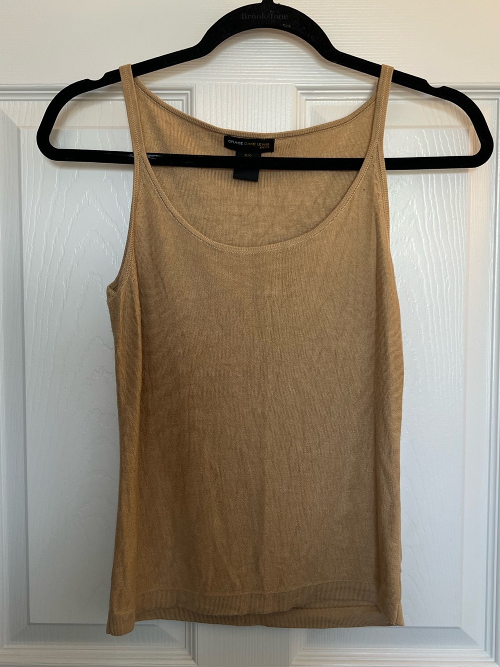 Silk Blend Knit Tank Top